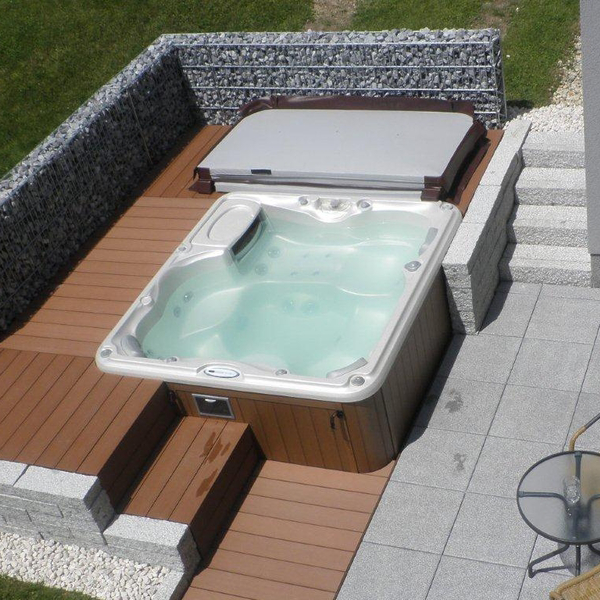 What is the most popular color of hot tub?